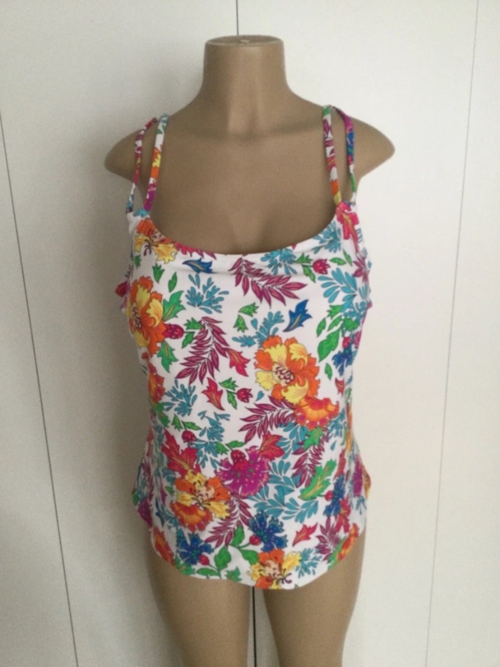 Sunsets Camilla Flora Underwire Tankini Size 38D/40C